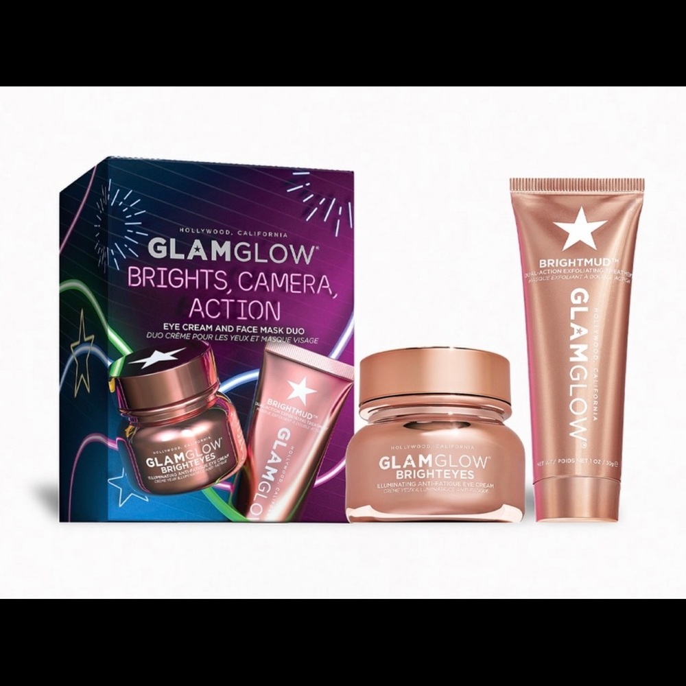 GLAMGLOW Brights Camera Action Duo – Rose Metallic - Picture 3 of 8